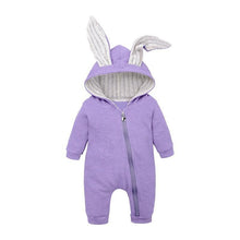 Load image into Gallery viewer, Baby  Dinosaur and Rabit Jumpsuit With Zipper Newborn Baby Clothes Crawling Clothes Baby Girls and Boys Kids Costume Jumpsuit
