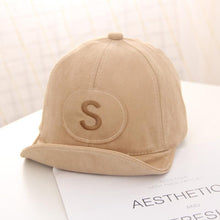 Load image into Gallery viewer, Cotton Baby Adjustable Letter Baseball Caps For Boys &amp; Girl Hats Children Snapback Hip-Hop Sun Hat In Modern Style
