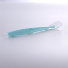 Load image into Gallery viewer, New Candy Color Baby Soft Silicone Spoons Feeding Dishes Tableware  Flatware Children Food  Feeding Tools
