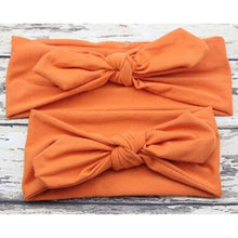Load image into Gallery viewer, Modern Mother &amp; Daughter Rabbit Ears Bow Hair Bands Cloth Headband Bowknot Headwear Bow
