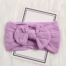 Load image into Gallery viewer, Baby Bow Hairband Elastic Headband Cute 3D Flower Stretch Turban Flower Head Wrap Princess Hair Accessories Bow For Baby
