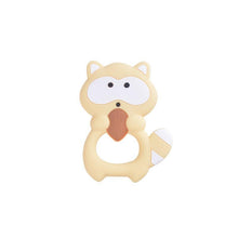 Load image into Gallery viewer, Food Grade Silicone Teethers Animal Fox Koala  Teether  Baby Silicone Chew Charms Kids Teething Gift Toddler Toys
