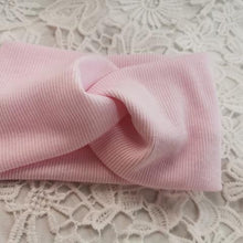 Load image into Gallery viewer, New Autumn Winter Baby Hat Soft Elastic Cotton Newborn Baby Girl Hat Kids Cap Bow In Modern Turban Design
