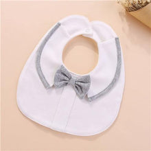 Load image into Gallery viewer, Modern Luxury Baby Bibs For Boys Cotton Newborn Bow Baby Girls Bibs Cute Boys Burp Cloth Infant Saliva Towels
