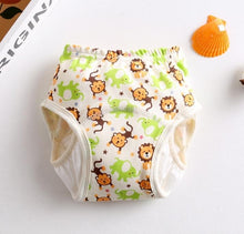 Load image into Gallery viewer, 8-layer Pants Baby Diapers Reusable Training Pants Washable Cloth Diapers Waterproof Pants Nappies  With Leak-proof Side
