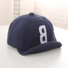 Load image into Gallery viewer, Cotton Baby Adjustable Letter Baseball Caps For Boys &amp; Girl Hats Children Snapback Hip-Hop Sun Hat In Modern Style
