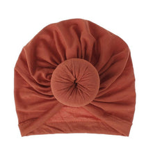 Load image into Gallery viewer, Trend New Mother &amp; Baby Hat Soft Cotton Turban Hat Baby Elastic Toddler Infant Cap For Girls and Women

