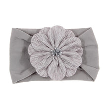 Load image into Gallery viewer, Cute 1PCS Baby Girls Lotus Flower Nylon Headband Knot Elastic Newborn Toddler Headwraps Kids Hair Accessories Gifts
