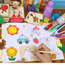 Load image into Gallery viewer, 100Pcs Baby Toys Drawing Toys Coloring Board Children Creative Doodles Early Learning Education Toy Boy Girl Learn Drawing Tools
