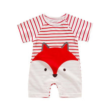 Load image into Gallery viewer, Infant Jumpsuit Summer Romper Cartoon Animal Print Girl  and Boy Cotton Suit Newborn Romper Design
