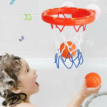 Load image into Gallery viewer, Bathroom Toddler Boy Water Toys Bathtub Shooting Basketball Hoop with 3 Balls Baby Bath Toy Kids for Kids Bath
