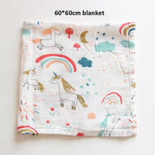 Load image into Gallery viewer, Muslin Baby Blankets Swaddles Newborn Photography Accessories Soft Swaddle Wrap Organic Cotton Swaddle

