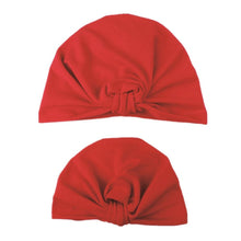 Load image into Gallery viewer, Modern popular Mother and Daughter Turban Headband Set Girls Headwear Mother and Baby Turban Headbands Set Lovely Knot Beanie Baby Hair Accessories
