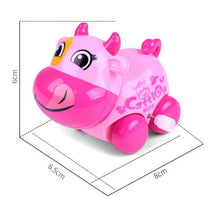 Load image into Gallery viewer, Baby Toys Cartoon Animal Dog Wind Up Toys Running Car Clockwork Educational Toys Infant Baby Mobile Rattle Toy For Kids
