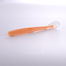 Load image into Gallery viewer, Silicone Baby Soft Soup Spoon Healthy Infant Sucker Candy Color Kitchen Cooking Spoon Rice Spoon Children Dishes Tableware for Kids
