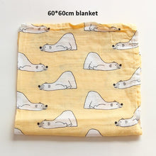 Load image into Gallery viewer, Muslin Baby Blankets Swaddles Newborn Photography Accessories Soft Swaddle Wrap Organic Cotton Swaddle
