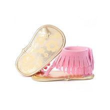 Load image into Gallery viewer, Baby Summer Newborn 0-18M Infant Baby Girls Boys Shoes Solid Non-slip Party Bow PU Leather Breathable Toddler Shoes
