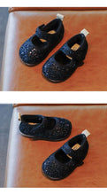 Load image into Gallery viewer, Princess Baby Girls Winter Warm Kids Shoes Hook Loop Soft Non Slip Toddler Children Ballet Shoes
