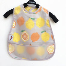Load image into Gallery viewer, Modern Interesting Cartoon Adjustable Baby Bibs Waterproof Lunch Feeding Bibs Baby Cartoon Feeding Cloth Children Bib For Kids
