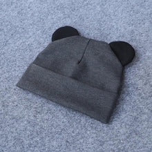 Load image into Gallery viewer, Baby Cap With Ears Cotton Warm Newborn Accessories Baby Hat For Kids Infant Toddler Beanie Cap
