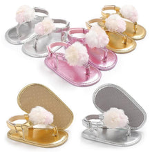 Load image into Gallery viewer, Baby Summer Newborn 0-18M Infant Baby Girls Boys Shoes Solid Non-slip Party Bow PU Leather Breathable Toddler Shoes

