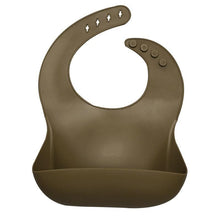 Load image into Gallery viewer, Newborns Solid Silicone Baby Feeding Bibs Burp Cloths Fashionable Breastplate Baby Stuff For Kids
