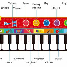 Load image into Gallery viewer, Modern Musical Mat Baby Play Piano Mat Keyboard Toy Music Instrument Game Carpet Music Toys Educational Toys For Kids
