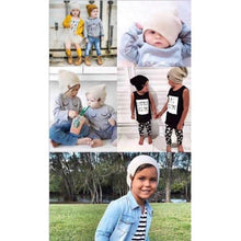 Load image into Gallery viewer, Winter Hats Mom&amp; Dad Women Man Toddle Kids Baby Boy Girl Winter Warm Caps Knit Beanie Hat Adults Kids Caps For Mother and Daughter Summer Cap
