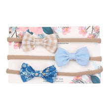 Load image into Gallery viewer, Baby Girls Headband Infant Elastic Headwear Kids Hair Accessories Bow Set For Baby Girls
