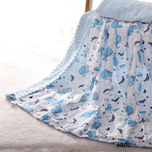 Load image into Gallery viewer, Modern Luxury Kids Blanket Baby Receiving Blanket Sleeping Bed Blanket Soft Newborn Swaddle For Kids
