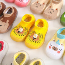 Load image into Gallery viewer, Baby Shoes First Shoes Toddler First Walkers Boy Soft Sole Rubber Outdoor Baby Shoes Cute Animal Baby Anti-slip Booties
