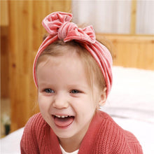 Load image into Gallery viewer, Gold Luxury Hairbands Newborn Baby Turban Infant Toddler Elastic Hair Bands Baby Girl Hair Accessories For Kids
