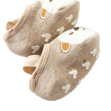 Load image into Gallery viewer, Luxury Modern Baby Socks Infant Walk Socks Toddler Floor Non-slip Cute Cotton Shoes 6 Colors Polyester Socks For Kids

