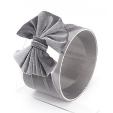 Load image into Gallery viewer, New Large Bow Baby Headband Velet Soft Bowknot Girl Accessories Hair Solid Messy Bows Toddler Headbands Baby Head Wraps Turban Big Bow for Girls
