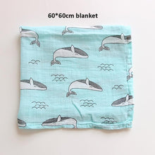Load image into Gallery viewer, Muslin Baby Blankets Swaddles Newborn Photography Accessories Soft Swaddle Wrap Organic Cotton Swaddle
