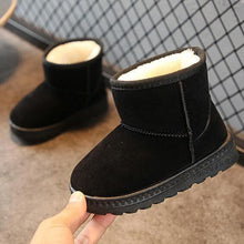 Load image into Gallery viewer, Winter Kids Fashion Snow Boots Thick Warm Plush Soft Bottom Girls Short Boots Ski Boot For Toddler
