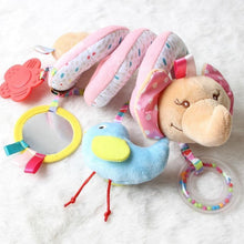 Load image into Gallery viewer, Modern Rattles Mobile Bed Baby Toys Cute Crib Stroller Spiral Newborn Educational Cartoon Animals Rattle Toy For Kids

