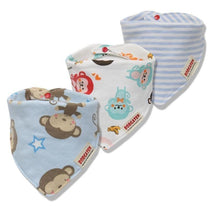 Load image into Gallery viewer, Cartoon Cotton Newborn Baby Boys and Girls Bibs Baby Towel Scarf Children Cravat Infant Kids Scarf
