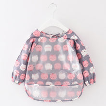 Load image into Gallery viewer, Modern Luxury NEW Baby Cute Cartoon Waterproof Long Sleeve Apron Baby  Feeding Bib for Children Baby and Kids
