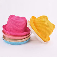 Load image into Gallery viewer, Modern Handmade Baby Hats For Children Bucket Cap Kids Toddler Sun Hat Hollow Mesh Caps Casual Beach Caps For Kids
