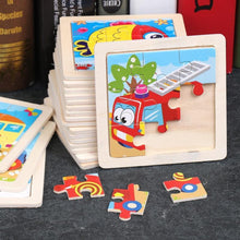 Load image into Gallery viewer, Wood Puzzles Children Adults Vehicle Puzzles Wooden Toys Learning Education Environmental Assemble Toy Educational Games For Baby and Kids
