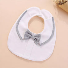 Load image into Gallery viewer, Modern Luxury Baby Bibs For Boys Cotton Newborn Bow Baby Girls Bibs Cute Boys Burp Cloth Infant Saliva Towels
