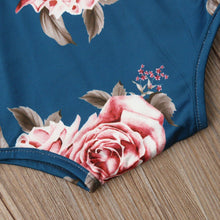 Load image into Gallery viewer, Newborn Baby Girls Floral Clothes Spring Autumn Long Sleeve Romper Warm Leg Socks Outfits Romer and Jumpsuit For Kids With Socks in Floral Design
