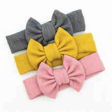 Load image into Gallery viewer, Modern Cute Baby Girl Headbands Knitted Newborn Baby Bow Infant Head Bands Hairbands For Girls Hair Accessories
