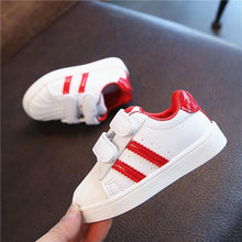 Load image into Gallery viewer, Child Shoes Girls Boys Sport Shoes Antislip Soft Bottom Kids Baby Sneaker Casual Flat Sneakers white Shoes
