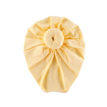 Load image into Gallery viewer, Infant Baby Headbands Solid Cotton Knot Turban Headband For Girls  Beanie Hat Headwear For Girls
