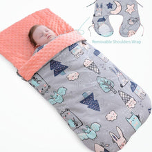 Load image into Gallery viewer, Newborn Baby Envelope Cocoon Model Sleeping Bag Infant Boy Girl Kids Sleep sack Swaddle Blanket  For Baby Kids
