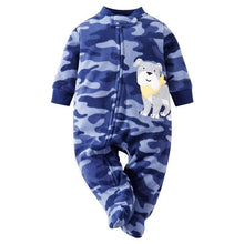 Load image into Gallery viewer, Modern Cartoon Unicorn Baby Girl Jumpsuit Footies  Romper For Newborn Boy and Girls In Trend Design
