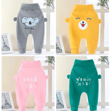 Load image into Gallery viewer, Kids Clothes Baby Boys Girls PP Pants Newborn Toddler Baby Pants For Children In Casual Clothing Style With Bear Design and Bears Ears Like Details
