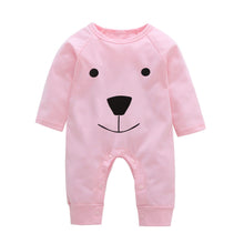 Load image into Gallery viewer, Newborn Baby Boys Girls Rompers cute Animal Printed Long Sleeve Winter Cotton Kid Jumpsuit Playsuit Outfits Clothing
